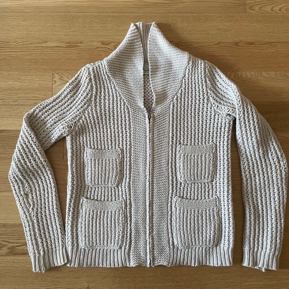 Madewell Chunky Knit Cardigan